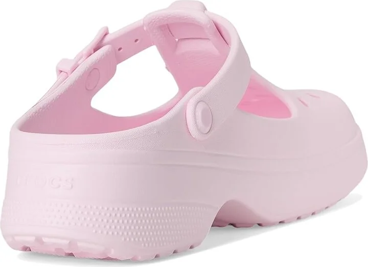 Crocs Classic Mary Jane Clogs Slippers Pink Milk : Men's 4 - Women's 6 Medium, EVA - Image 4