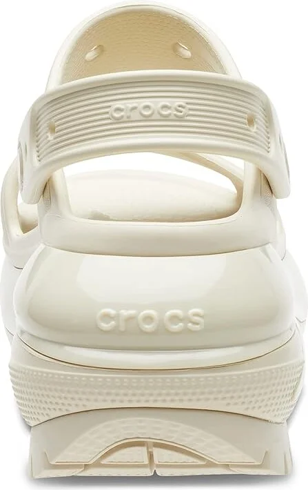 Crocs Classic Mega Crush Sandal Shoes Bone : Men's 10 - Women's 12 Medium, Synthetic - Image 4