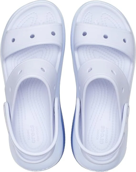 Crocs Classic Mega Crush Sandal Shoes Dreamscape : Men's 6 - Women's 8 Medium, Synthetic - Image 2