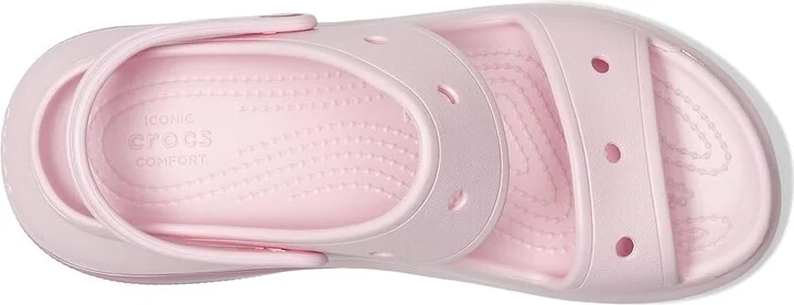Crocs Classic Mega Crush Sandal Shoes Hydrangea : Men's 7 - Women's 9 Medium, Synthetic - Image 2