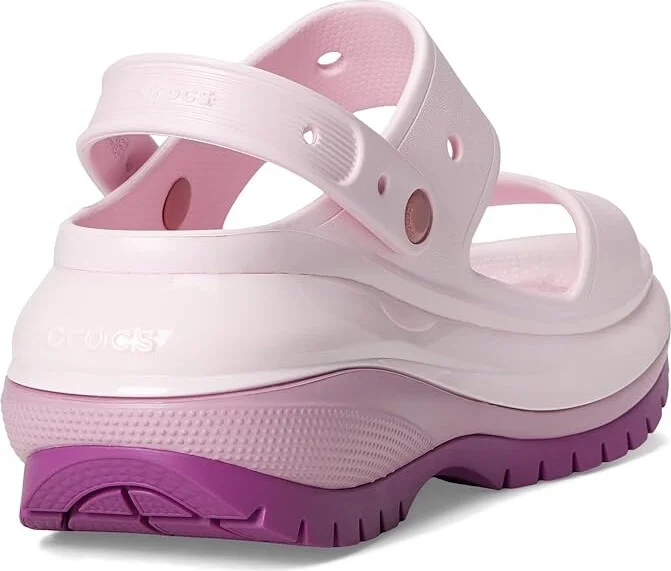 Crocs Classic Mega Crush Sandal Shoes Hydrangea : Men's 7 - Women's 9 Medium, Synthetic - Image 4