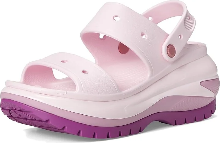 Crocs Classic Mega Crush Sandal Shoes Hydrangea : Men's 7 - Women's 9 Medium, Synthetic - Image 5
