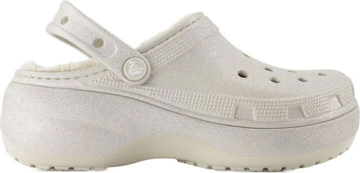 Crocs Classic Platform Glitter Sandals