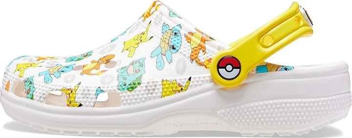Crocs Classic Pokemon 2 Clog Clog Shoes White/Multi : Men's 3 - Women's 5 Medium, Synthetic - Image 6