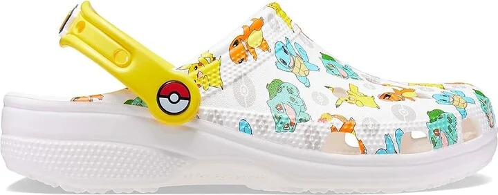 Crocs Classic Pokemon 2 Clog Clog Shoes White/Multi : Men's 3 - Women's 5 Medium, Synthetic - Image 7