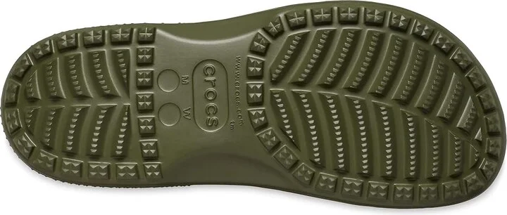 Crocs Classic Rain Boot Shoes Army Green : Men's 2 - Women's 4 Medium - Image 4