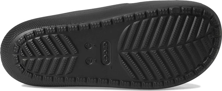 Crocs Classic Sandal 2.0 Shoes Black : Men's 10 - Women's 12 Medium - Image 3