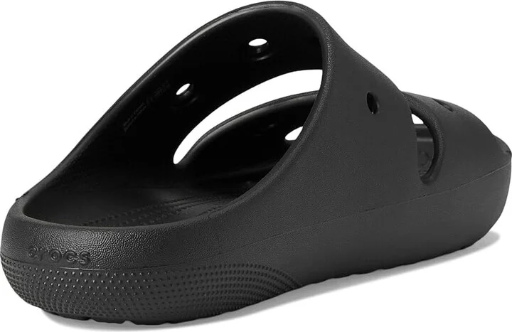 Crocs Classic Sandal 2.0 Shoes Black : Men's 10 - Women's 12 Medium - Image 4