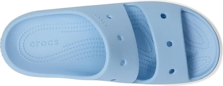 Crocs Classic Sandal 2.0 Shoes Blue Calcite : Men's 6 - Women's 8 Medium - Image 2