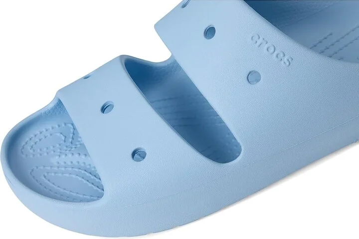 Crocs Classic Sandal 2.0 Shoes Blue Calcite : Men's 6 - Women's 8 Medium - Image 7