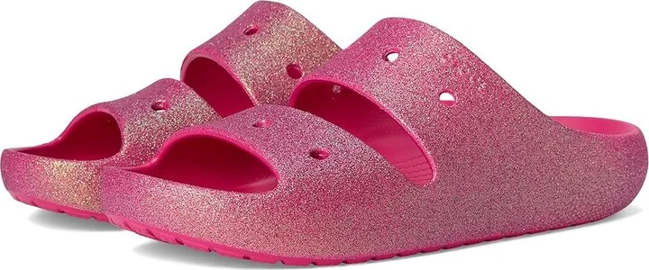 Crocs Classic Sandal 2.0 Shoes Dragon Fruit : Men's 6 - Women's 8 Medium
