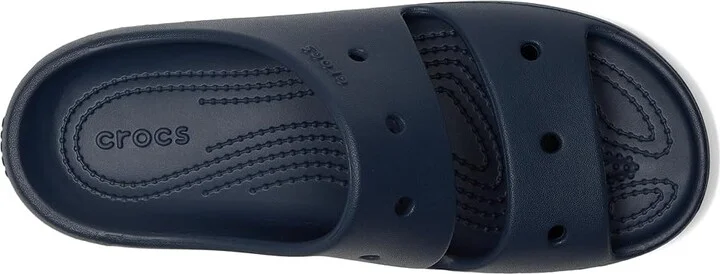Crocs Classic Sandal 2.0 Shoes Navy : Men's 4 - Women's 6 Medium - Image 2