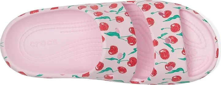 Crocs Classic Sandal 2.0 Shoes Pink Milk : Men's 3 - Women's 5 Medium - Image 2