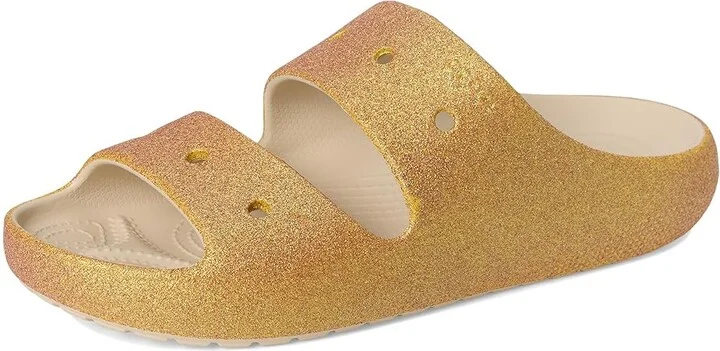 Crocs Classic Sandal 2.0 Shoes Sandstone : Men's 2 - Women's 4 Medium - Image 5