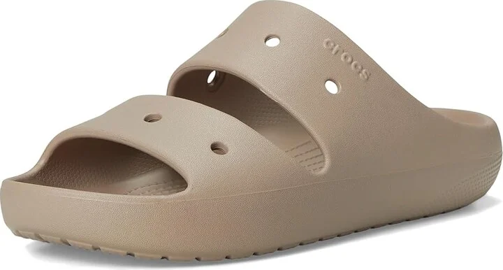 Crocs Classic Sandal 2.0 Shoes Taupe : Men's 5 - Women's 7 Medium - Image 5