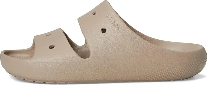 Crocs Classic Sandal 2.0 Shoes Taupe : Men's 5 - Women's 7 Medium - Image 6