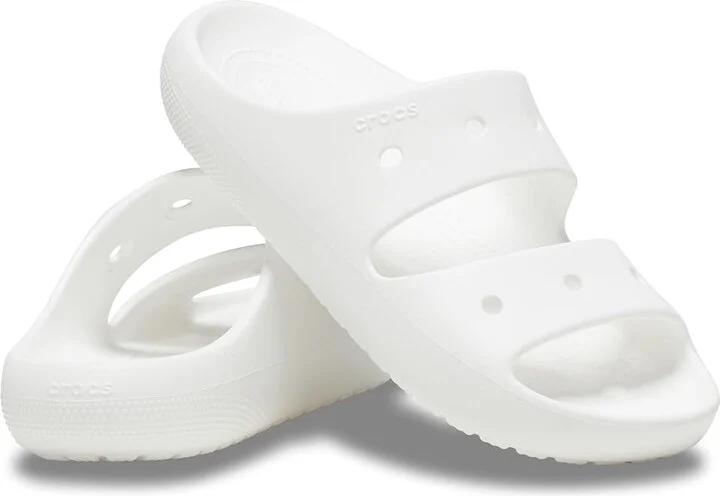 Crocs Classic Sandal 2.0 Shoes White : Men's 10 - Women's 12 Medium