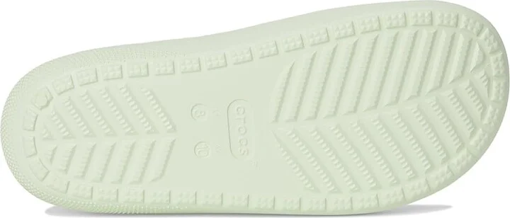 Crocs Classic Sandals 2.0 with Floral Cutout Design Sandals Jade Tint : Men's 2 - Women's 4 Medium, Synthetic - Image 3