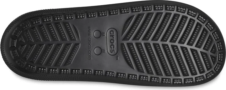 Crocs Classic Slide 2.0 Shoes Black : Men's 2 - Women's 4 Medium - Image 3