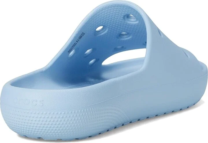 Crocs Classic Slide 2.0 Shoes Blue Calcite : Men's 10 - Women's 12 Medium - Image 4