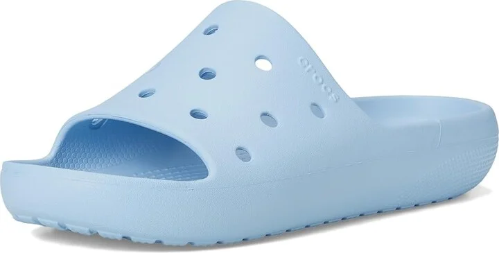 Crocs Classic Slide 2.0 Shoes Blue Calcite : Men's 10 - Women's 12 Medium - Image 5