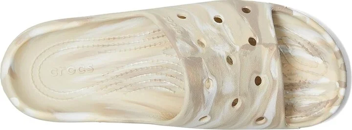Crocs Classic Slide 2.0 Shoes Bone/Multi : Men's 9 - Women's 11 Medium - Image 2