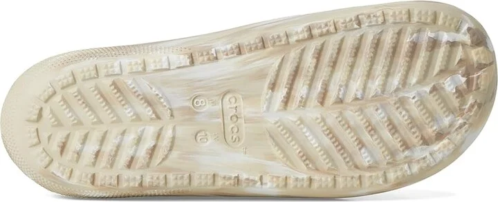 Crocs Classic Slide 2.0 Shoes Bone/Multi : Men's 9 - Women's 11 Medium - Image 3