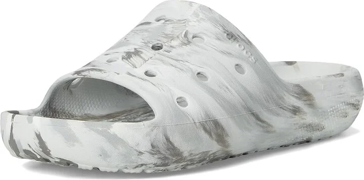 Crocs Classic Slide 2.0 Shoes Moonlight/Multi : Men's 10 - Women's 12 Medium - Image 5