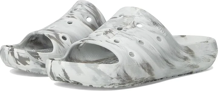 Crocs Classic Slide 2.0 Shoes Moonlight/Multi : Men's 10 - Women's 12 Medium