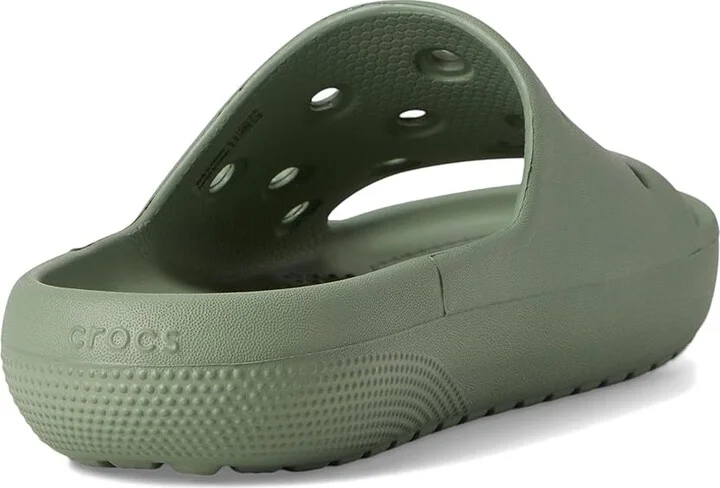 Crocs Classic Slide 2.0 Shoes Moss : Men's 6 - Women's 8 Medium - Image 4