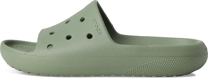 Crocs Classic Slide 2.0 Shoes Moss : Men's 6 - Women's 8 Medium - Image 6