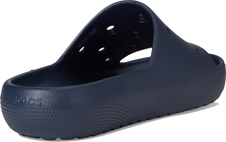 Crocs Classic Slide 2.0 Shoes Navy : Men's 2 - Women's 4 Medium - Image 4