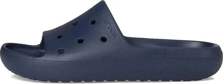 Crocs Classic Slide 2.0 Shoes Navy : Men's 2 - Women's 4 Medium - Image 6