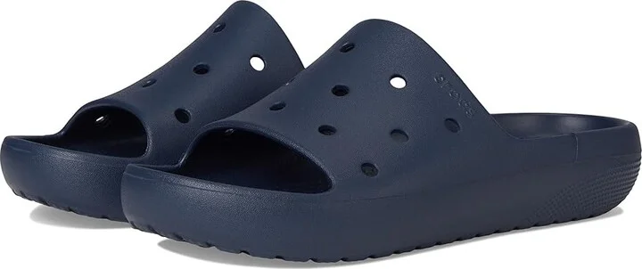 Crocs Classic Slide 2.0 Shoes Navy : Men's 2 - Women's 4 Medium