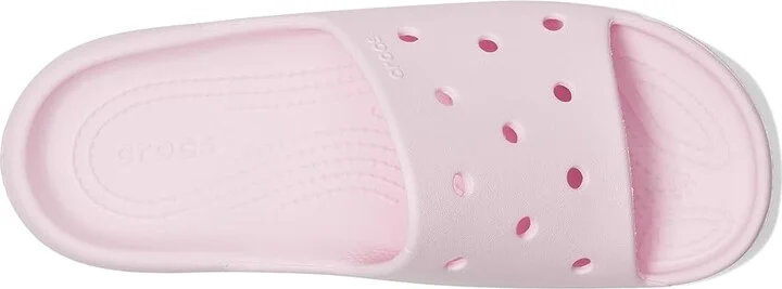 Crocs Classic Slide 2.0 Shoes Pink Milk : Men's 7 - Women's 9 Medium - Image 2