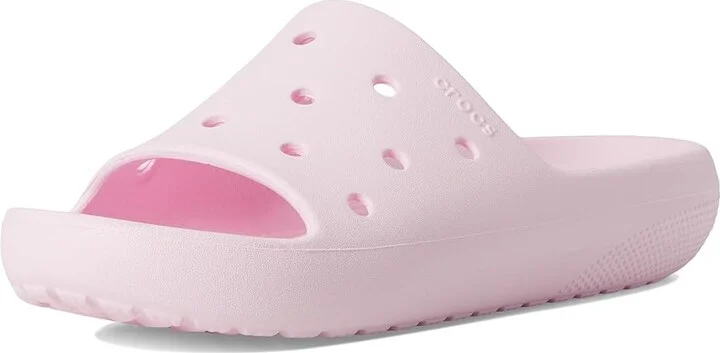 Crocs Classic Slide 2.0 Shoes Pink Milk : Men's 7 - Women's 9 Medium - Image 5