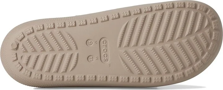 Crocs Classic Slide 2.0 Shoes Taupe : Men's 10 - Women's 12 Medium - Image 3