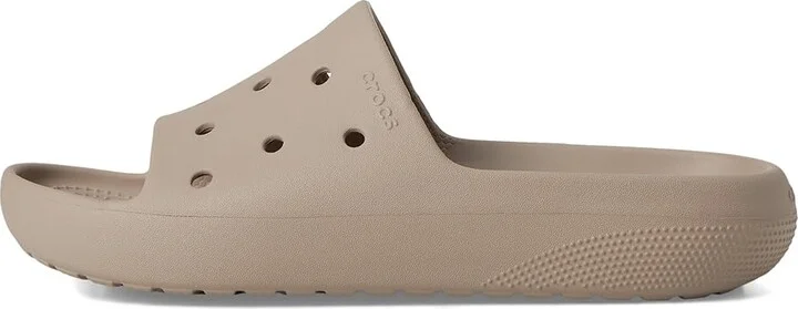 Crocs Classic Slide 2.0 Shoes Taupe : Men's 10 - Women's 12 Medium - Image 6