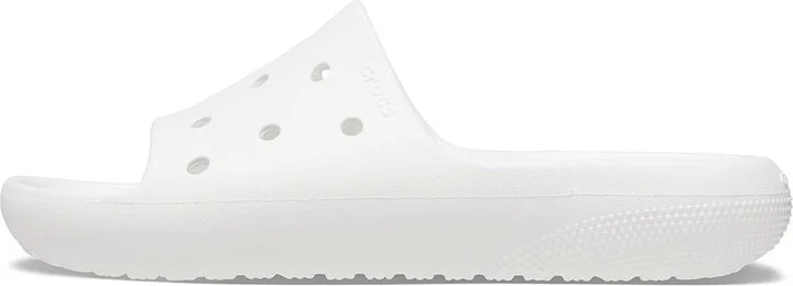 Crocs Classic Slide 2.0 Shoes White : Men's 10 - Women's 12 Medium - Image 5