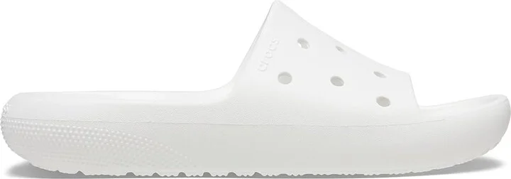 Crocs Classic Slide 2.0 Shoes White : Men's 10 - Women's 12 Medium - Image 6