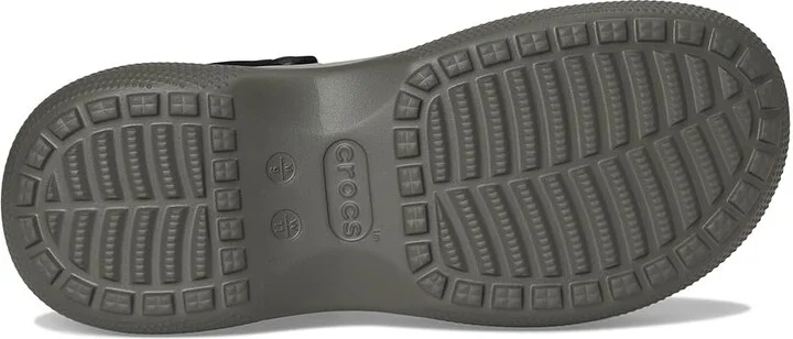 Crocs Classic Stacked Clogs Platform Platform Clog Shoes Black : Men's 6 - Women's 8 Medium, EVA - Image 3