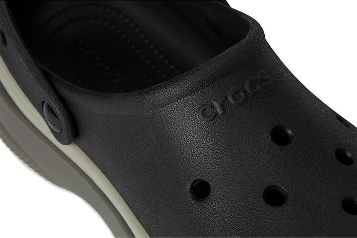 Crocs Classic Stacked Clogs Platform Platform Clog Shoes Black : Men's 6 - Women's 8 Medium, EVA - Image 7