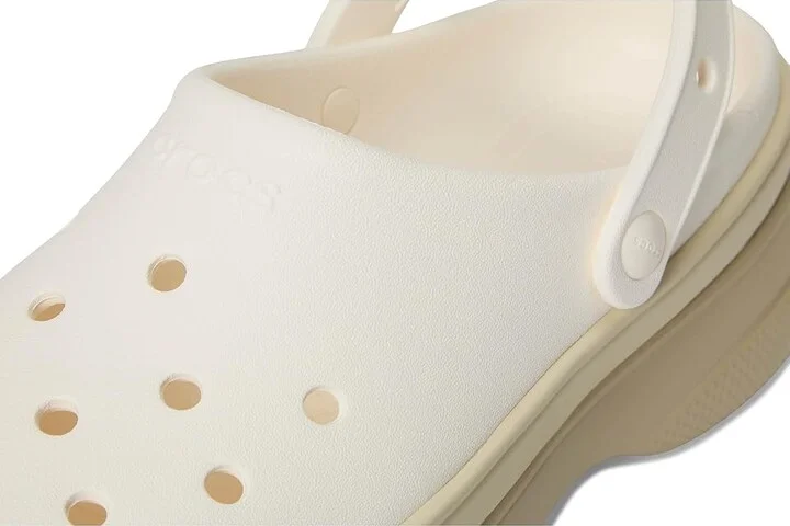 Crocs Classic Stacked Clogs Platform Platform Clog Shoes Chalk : Men's 7 - Women's 9 Medium, EVA - Image 7
