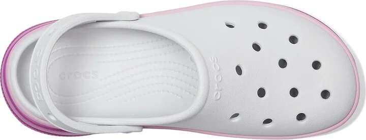Crocs Classic Stacked Clogs Platform Platform Clog Shoes Grapeberry : Men's 5 - Women's 7 Medium, EVA - Image 2