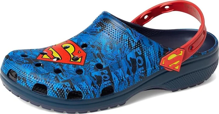 Crocs Classic Superman Clog Slippers : Men's 2 - Women's 4 Medium, EVA - Image 5