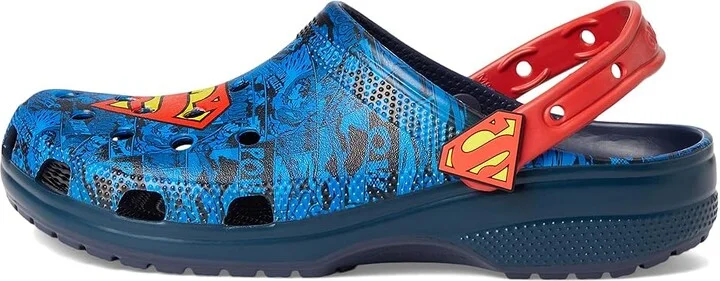 Crocs Classic Superman Clog Slippers : Men's 2 - Women's 4 Medium, EVA - Image 6