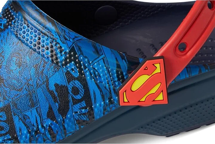 Crocs Classic Superman Clog Slippers : Men's 2 - Women's 4 Medium, EVA - Image 7