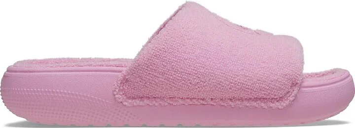 Crocs Classic Towel Slide Sandals Green Ivy : Men's 6 - Women's 8 Medium, Synthetic - Image 11