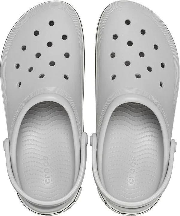 Crocs Court Clog Shoes Atmosphere/Logo : Men's 2 - Women's 4 Medium, Synthetic - Image 2