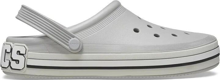 Crocs Court Clog Shoes Atmosphere/Logo : Men's 2 - Women's 4 Medium, Synthetic - Image 6